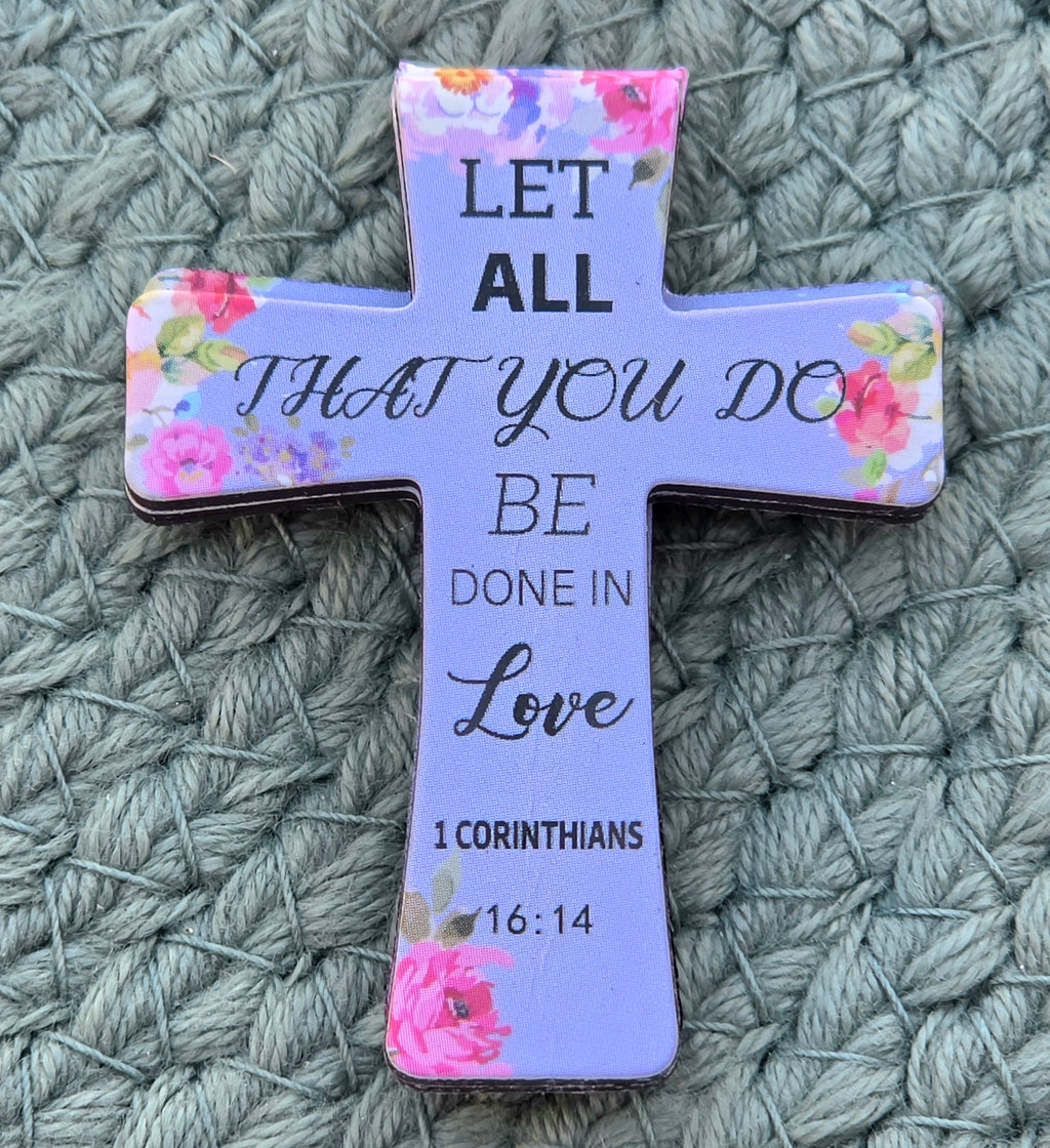 Magnetic Cross Bookmark Set (3 assorted in a set)