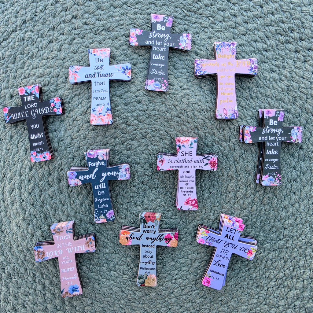 Magnetic Cross Bookmark Set (3 assorted in a set)